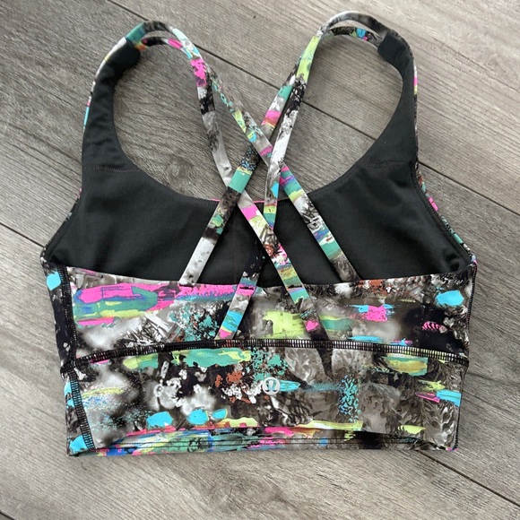 Lululemon Multicolor Sports Bra with Strappy Details - Sm - Picture 2 of 3